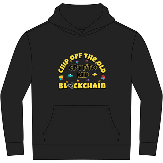 Crypto Kid Chip Off the Old Blockchain Hoodie