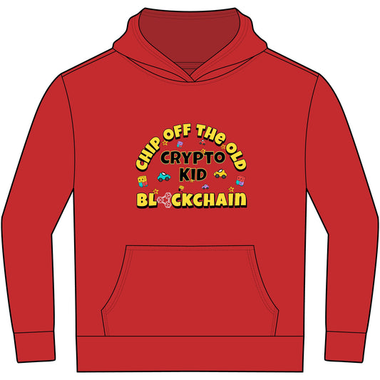 Crypto Kid Chip Off the Old Blockchain Hoodie