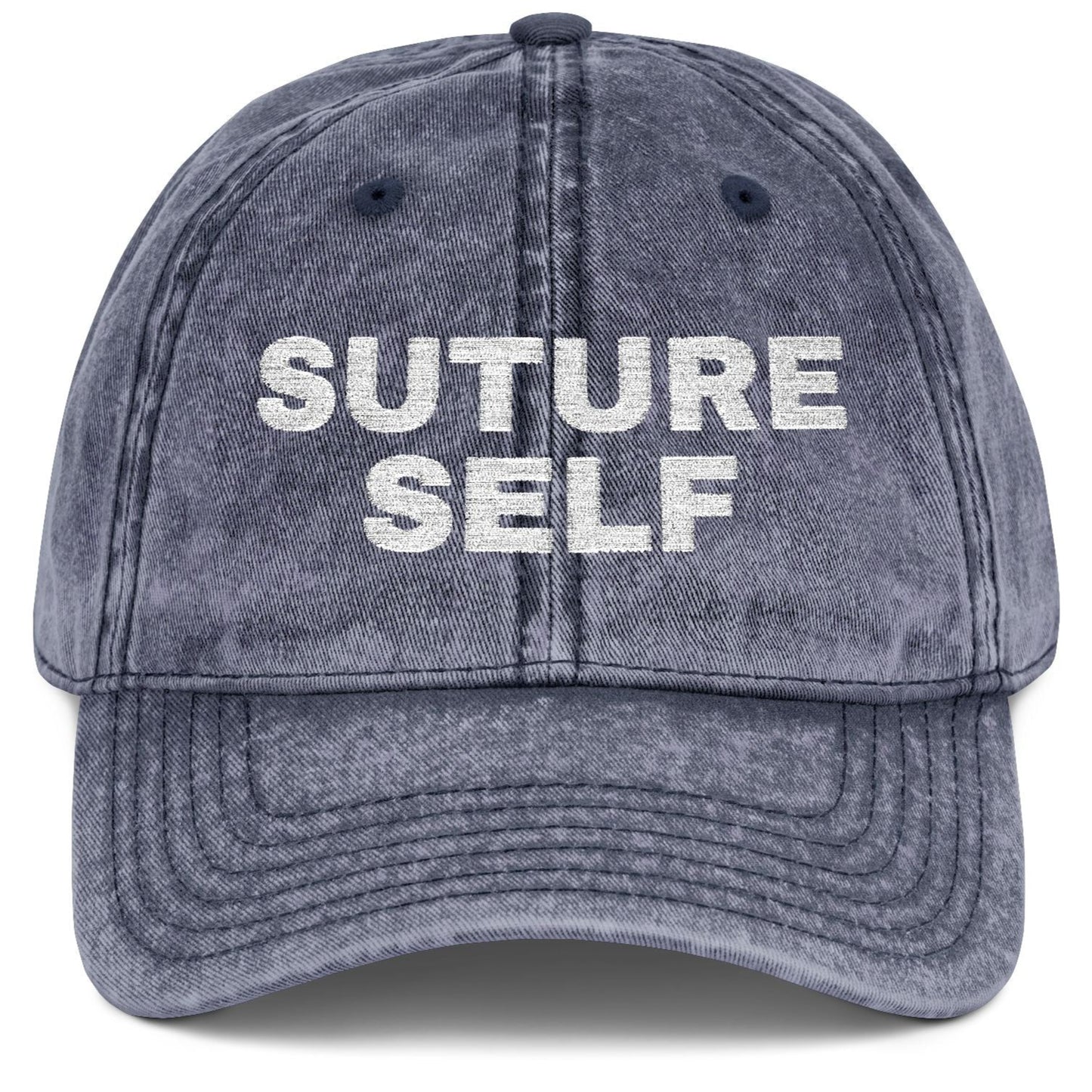 Suture Self Personalized Doctor ER Med Staff Vintage Embroidered Baseball Cap