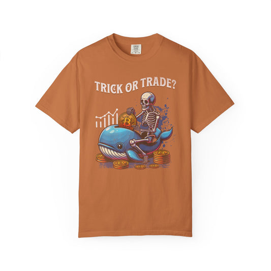 Trick or Trade Crypto Whale Tee