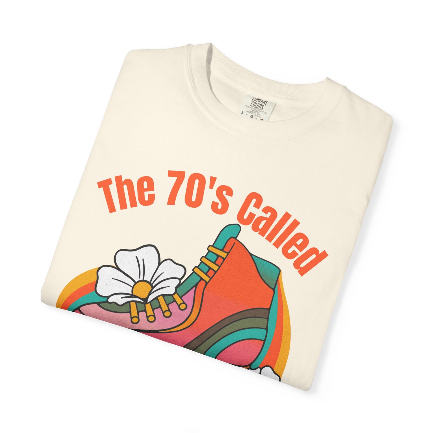 The 70's Called Retro Feminist Roller Skate Vintage Style T-Shirt