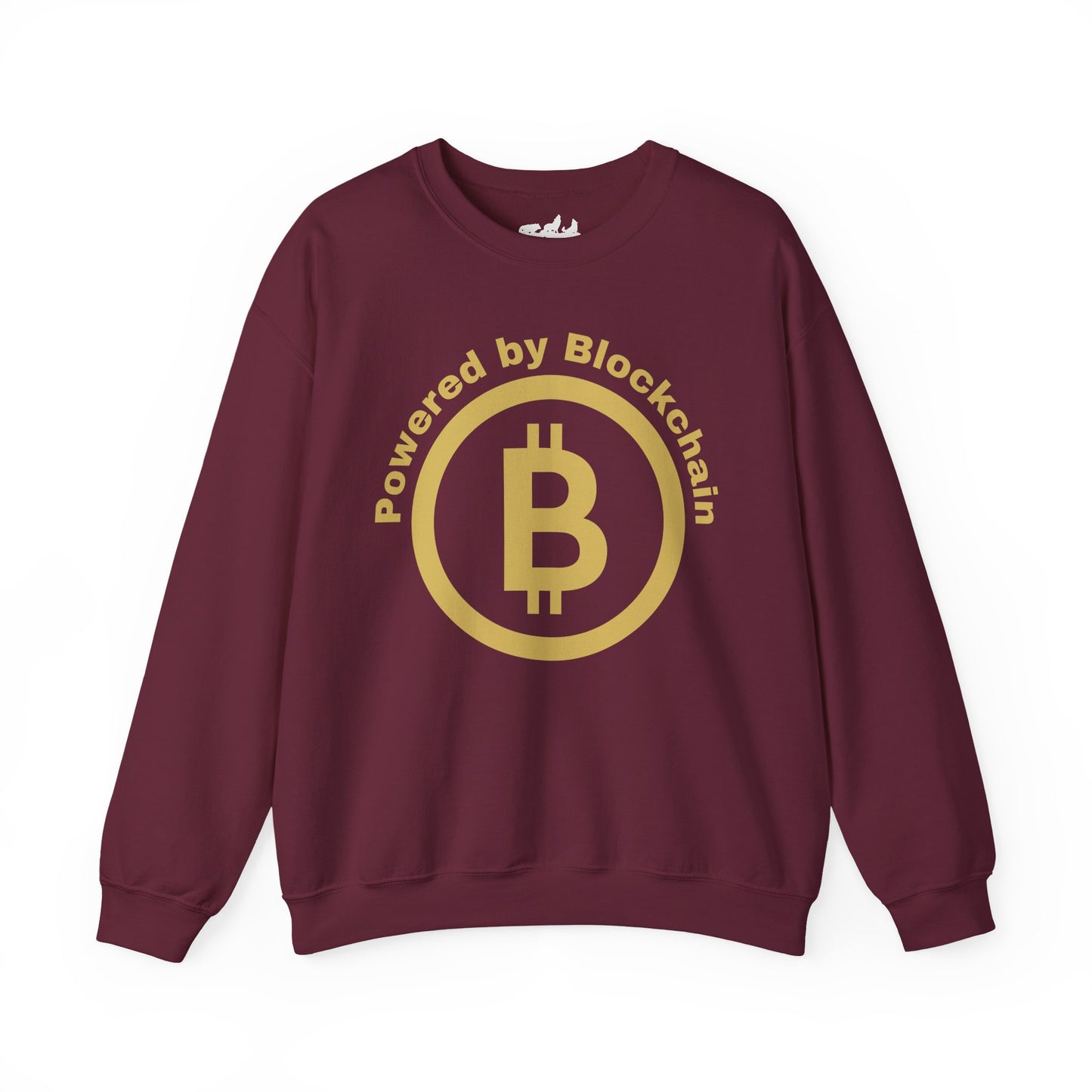 Powered by Blockchain Unisex Crypto Sweatshirt