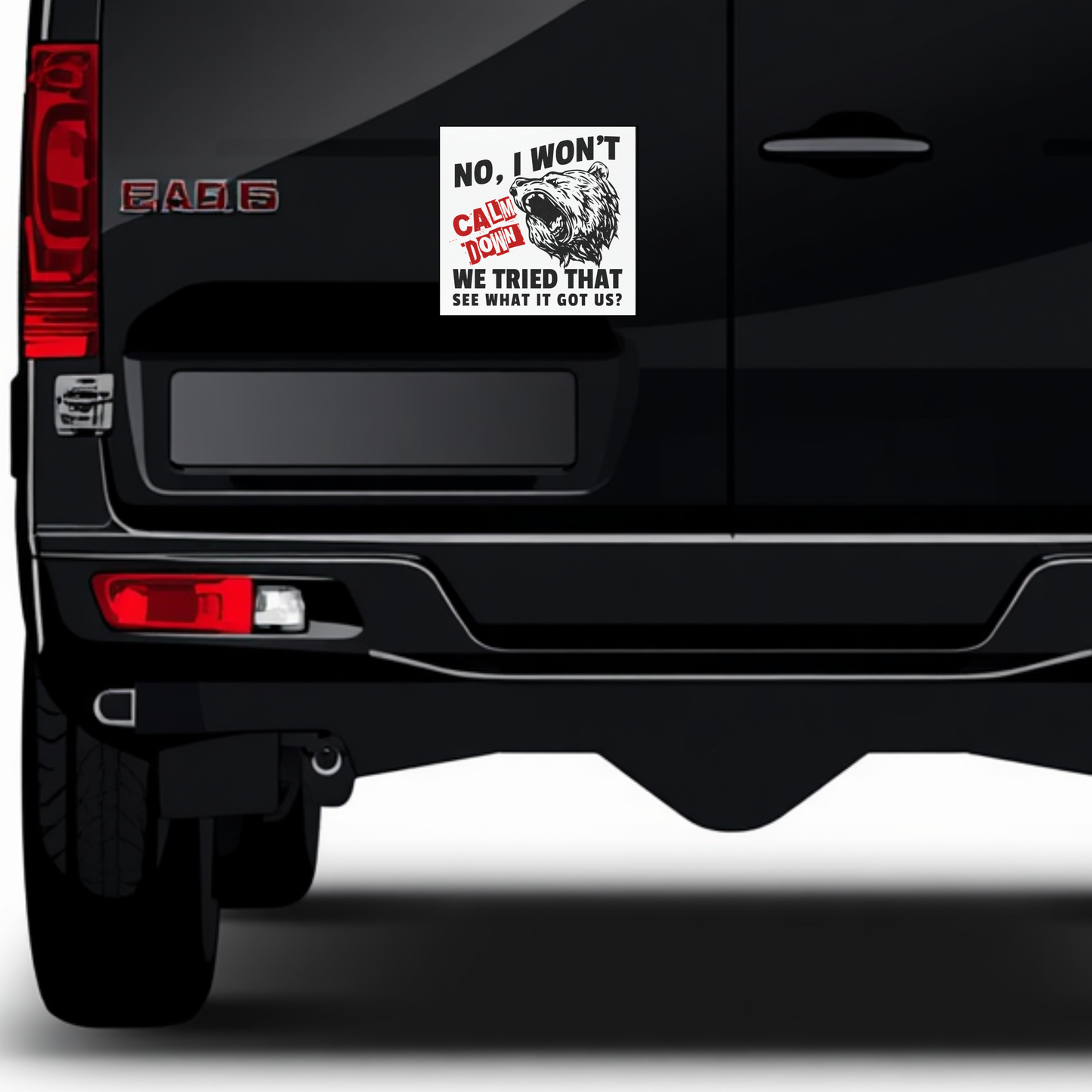 Political Car Magnet, Funny Anti Trump Magnetic Vinyl Decal, Iran War Activist Gift, Progressive Democrat Bumper Sticker, Anti Maga Leftist