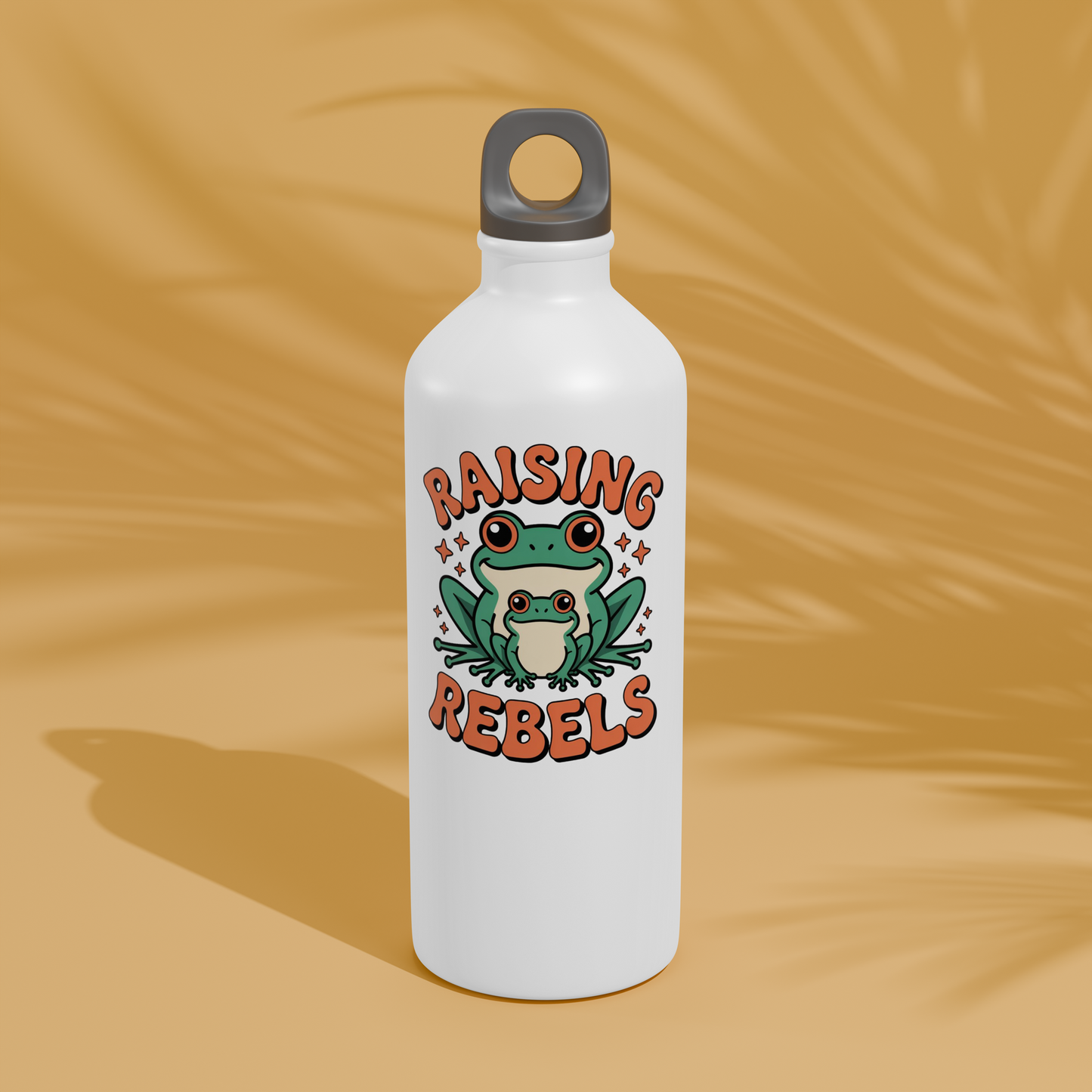 Raising Rebels Frog Vinyl Kiss-Cut Sticker, Feminist Rage Activist Group Favors, Girl Mom Gift, Phone Case Water Bottle Decal