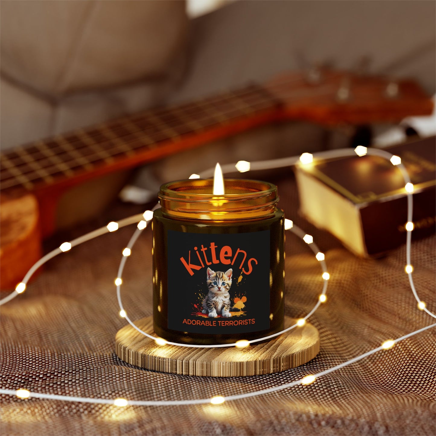 Kittens, Adorable Terrorists Scented Candles