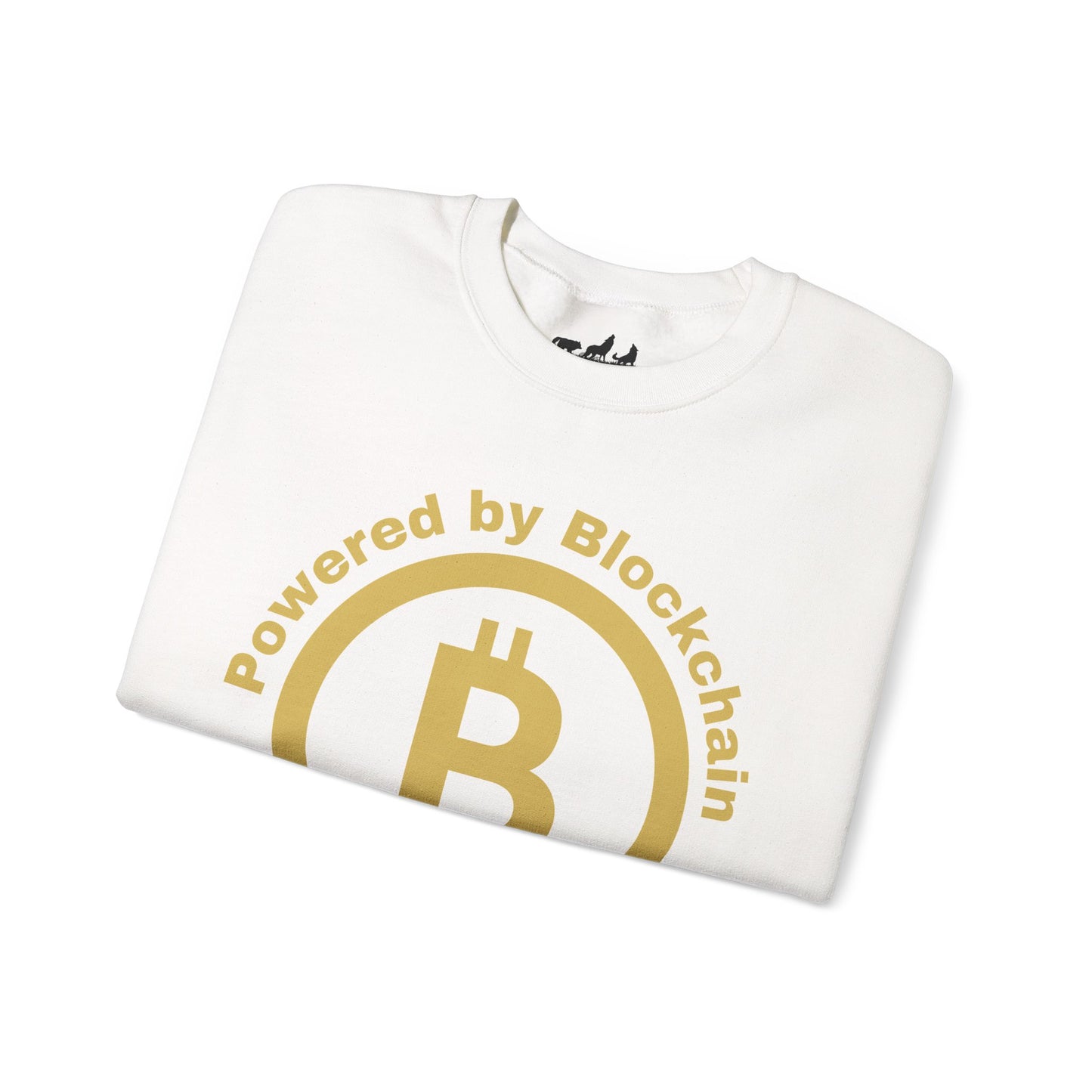 Powered by Blockchain Unisex Crypto Sweatshirt