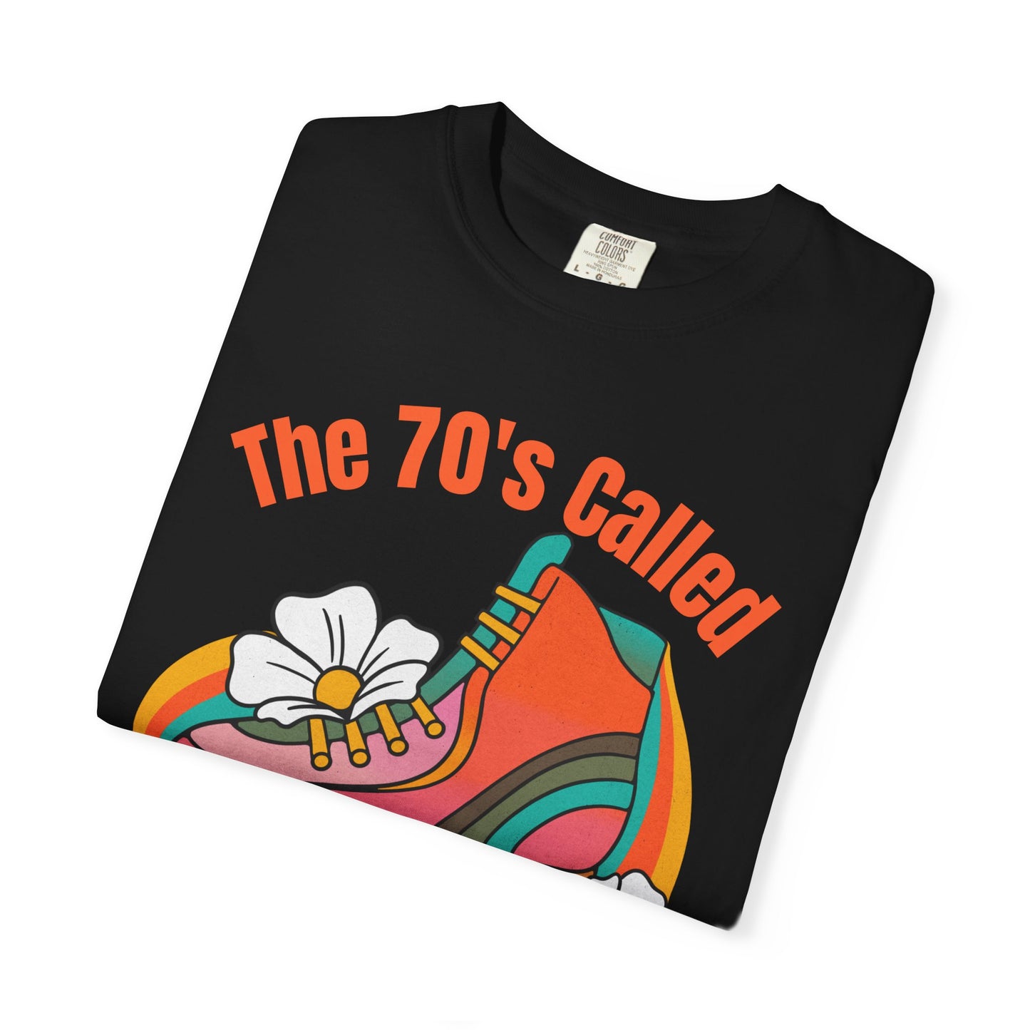 The 70's Called Retro Feminist Roller Skate Vintage Style T-Shirt