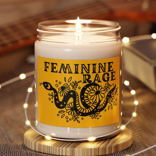 Feminine Rage Scented Soy Wax Candle