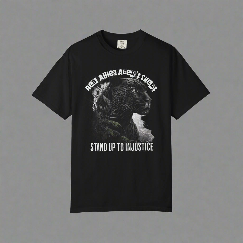 Powerful Panther Anti Racism Ally T-Shirt