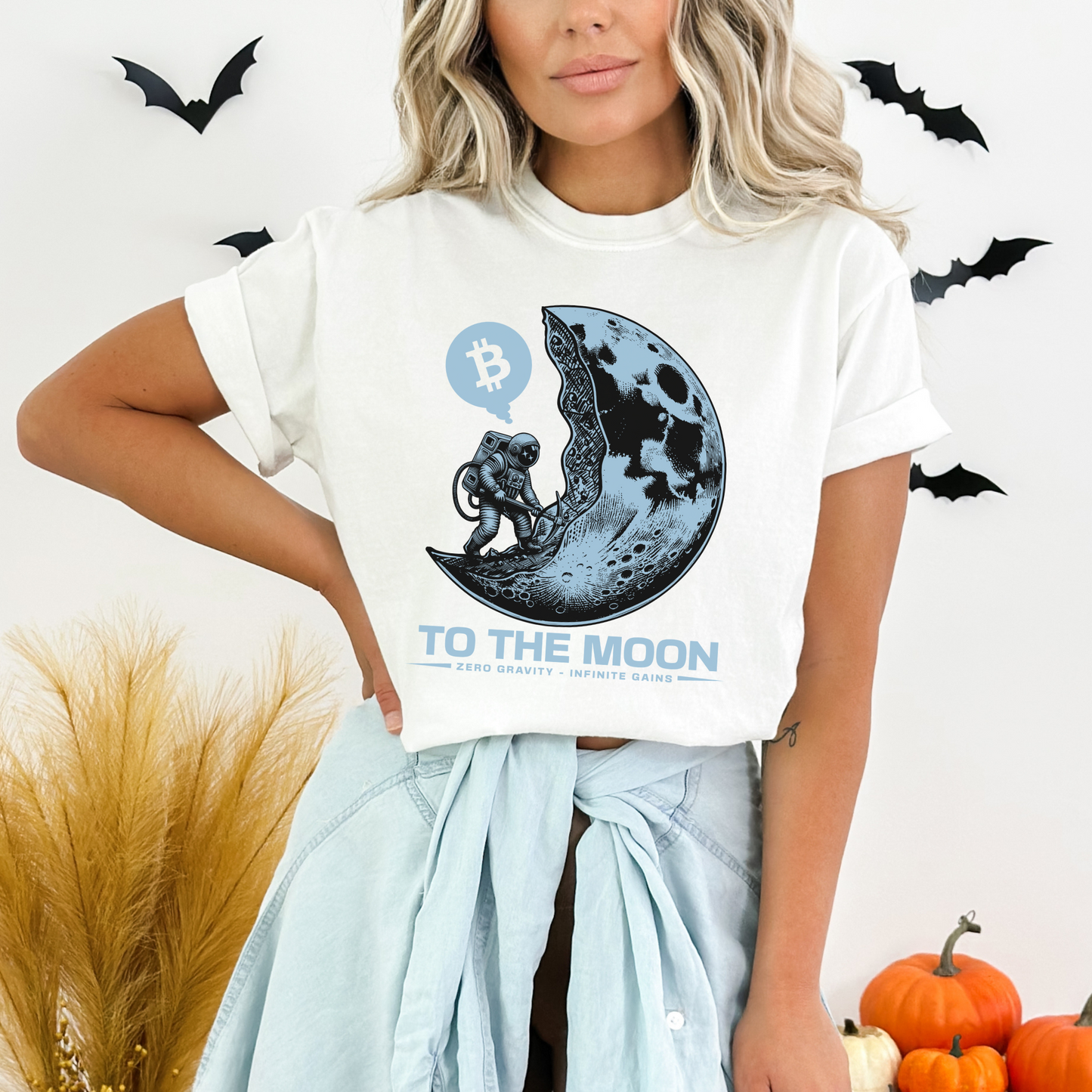Crypto to the Moon T-shirt