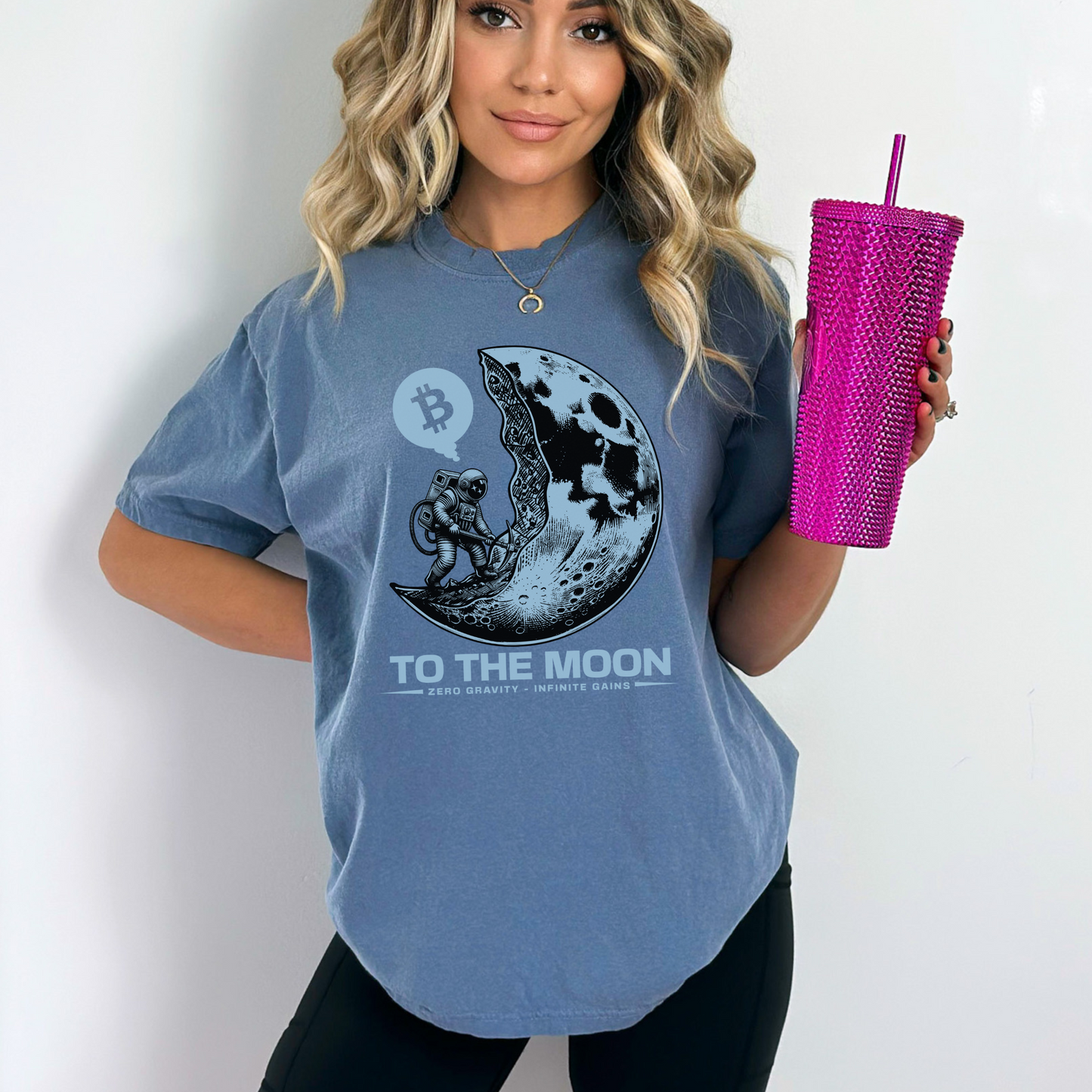 Crypto to the Moon T-shirt