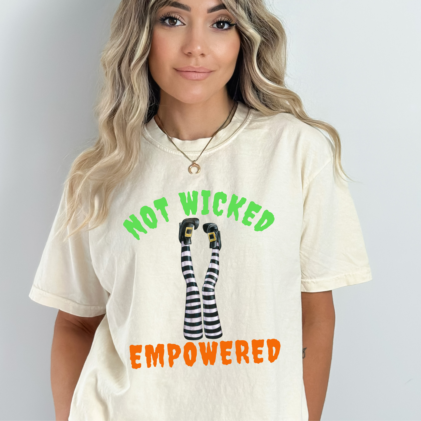 Not Wicked, Empowered Halloween Women's Rights T-Shirt