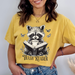 Trash Reader — Raccoon Book Lover Comfort Colors Tee