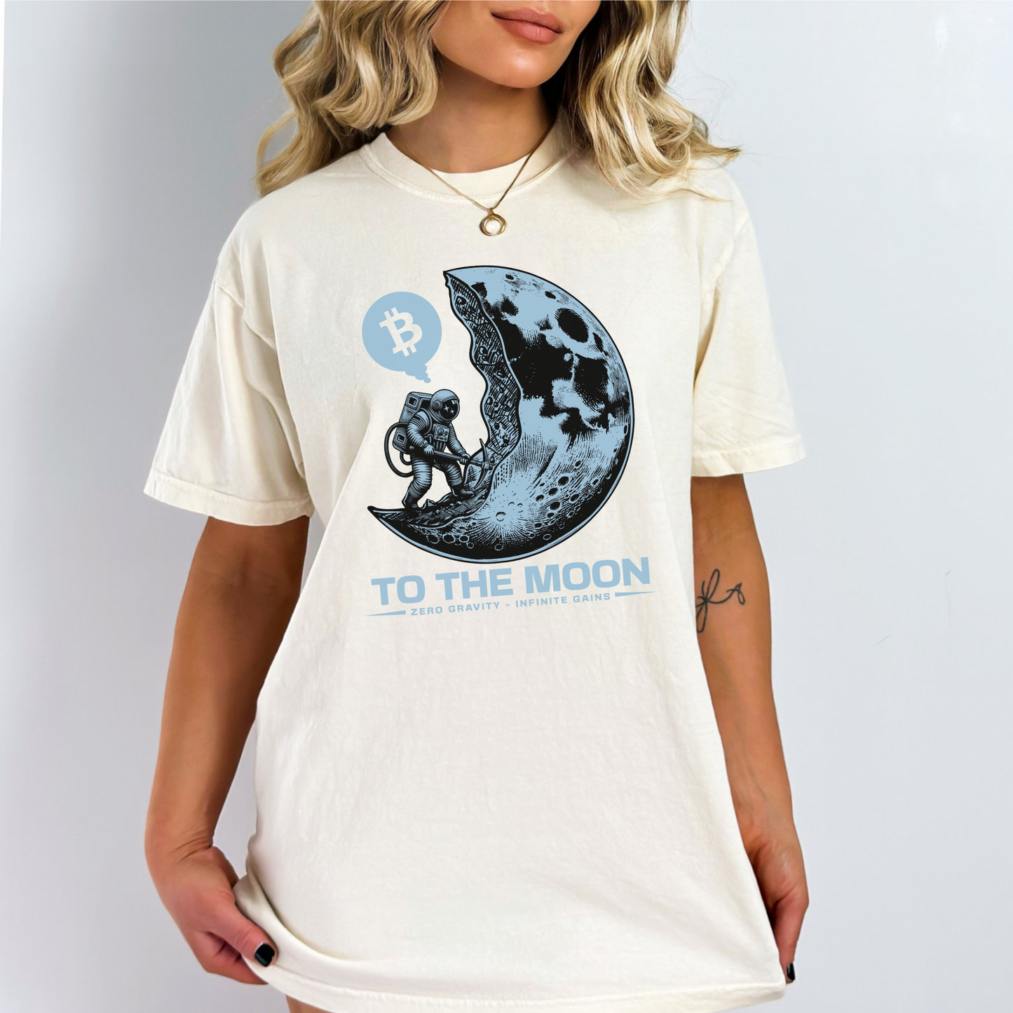Crypto to the Moon T-shirt
