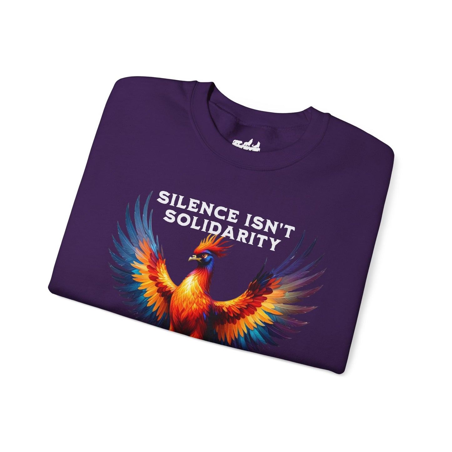 Phoenix Themed Social Justice Activist Empowerment Crewneck Sweatshirt