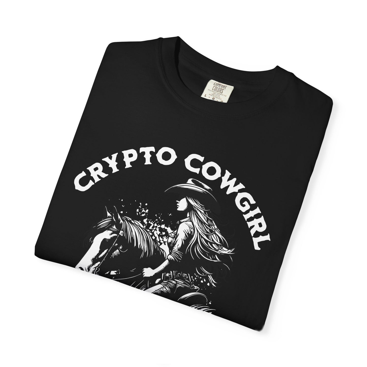 Crypto Cowgirl Comfort Colors T-Shirt