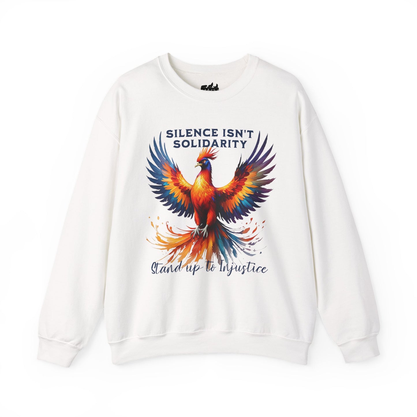 Phoenix Themed Social Justice Activist Empowerment Crewneck Sweatshirt