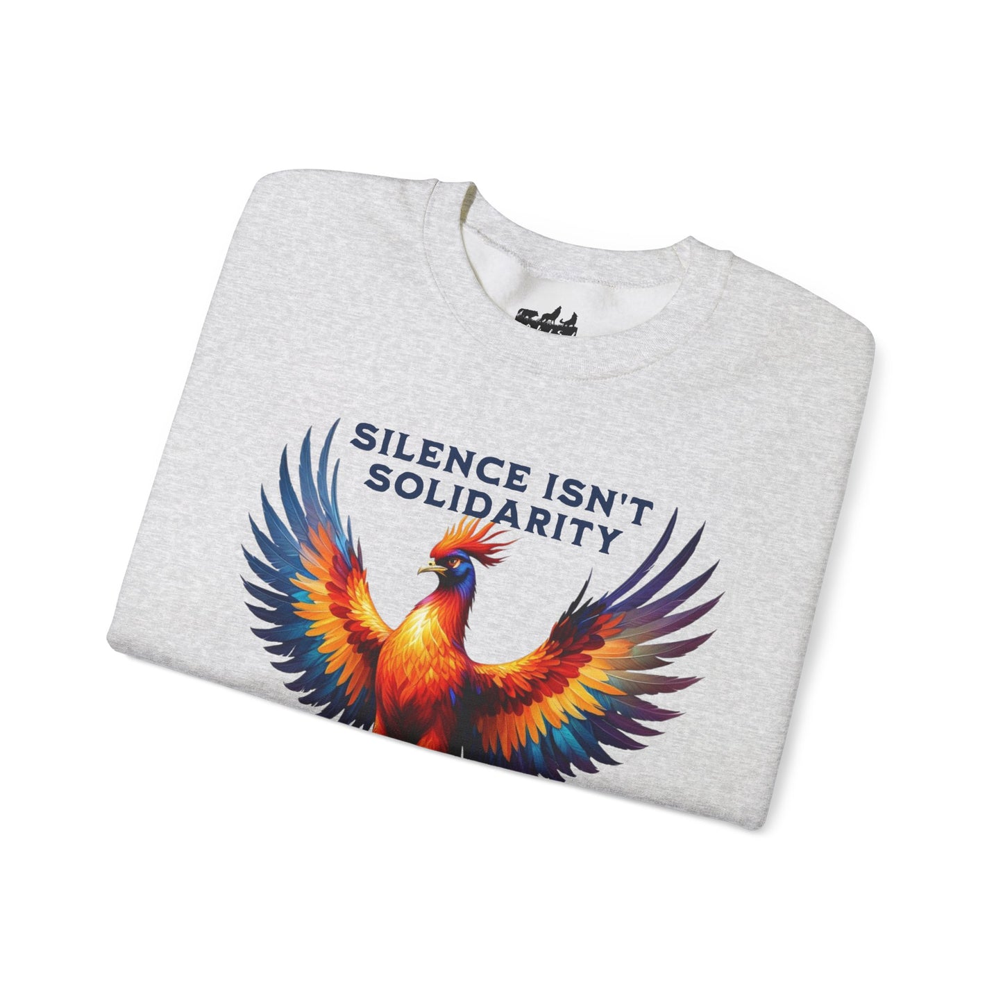 Phoenix Themed Social Justice Activist Empowerment Crewneck Sweatshirt