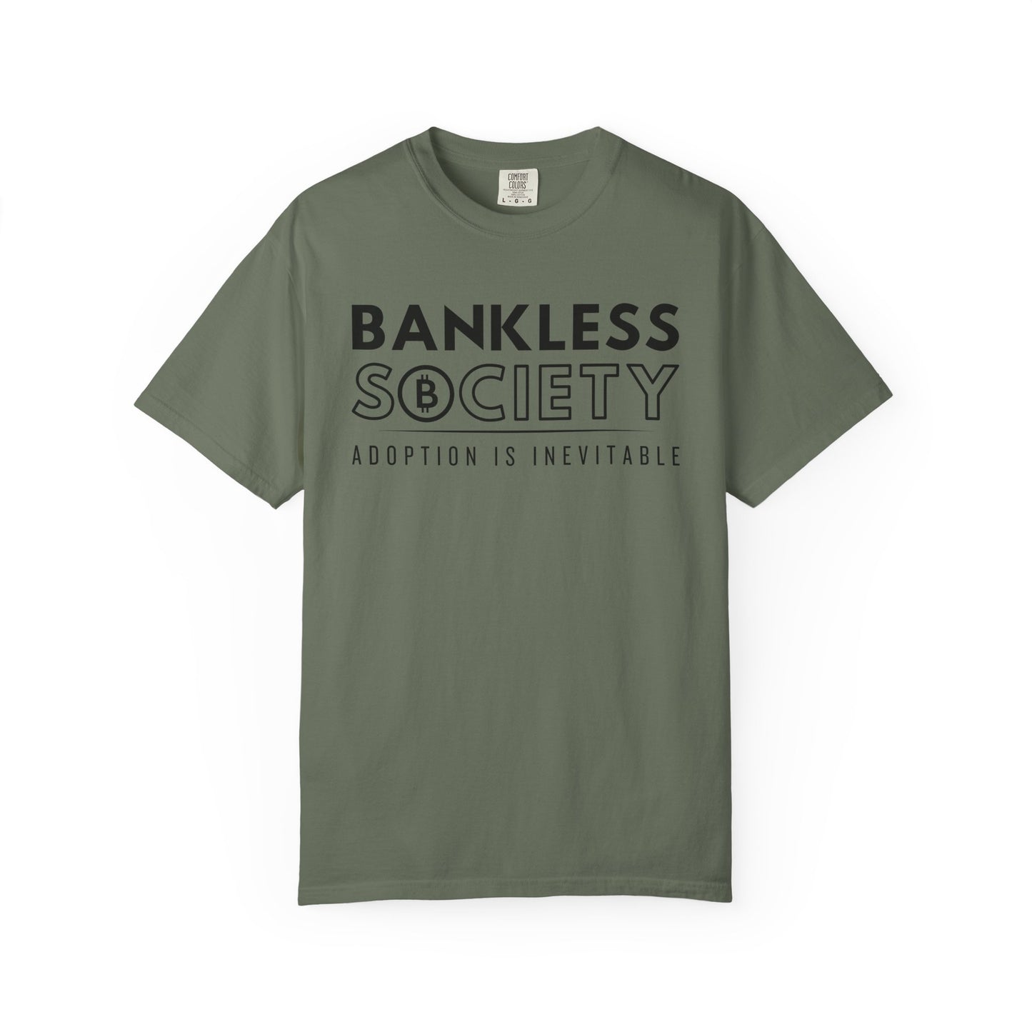 Bankless Society Adoption is Inevitable Comfort Colors T-Shirt