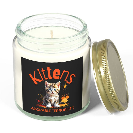 Kittens, Adorable Terrorists Scented Candles