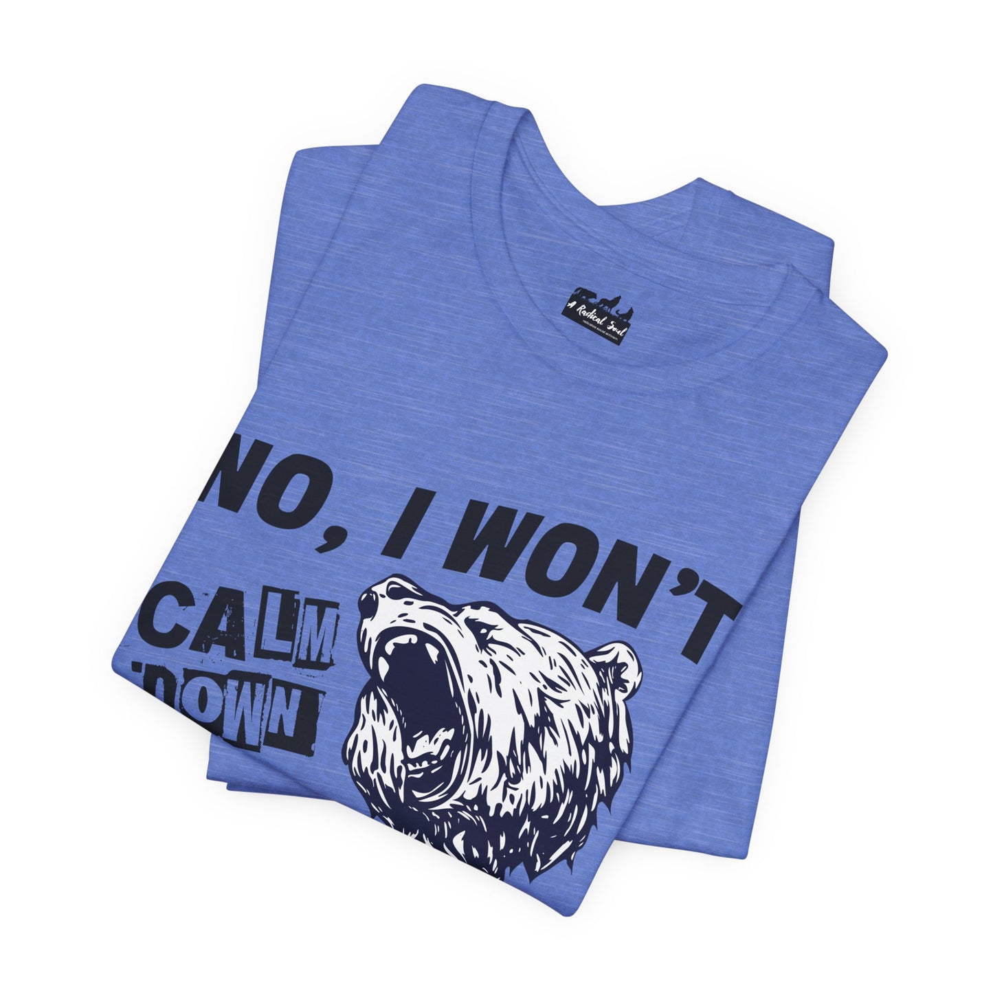 Political Activist Bear Graphic Tee