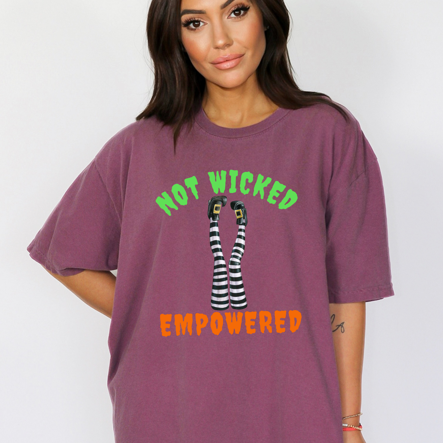 Not Wicked, Empowered Halloween Women's Rights T-Shirt