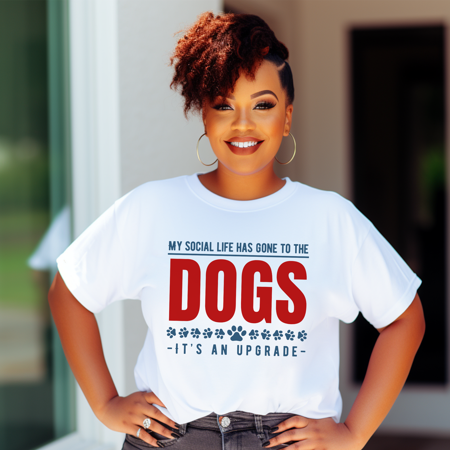 My Social Life Has Gone to the Dogs T-Shirt