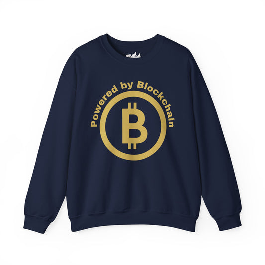 Powered by Blockchain Crewneck Sweatshirt