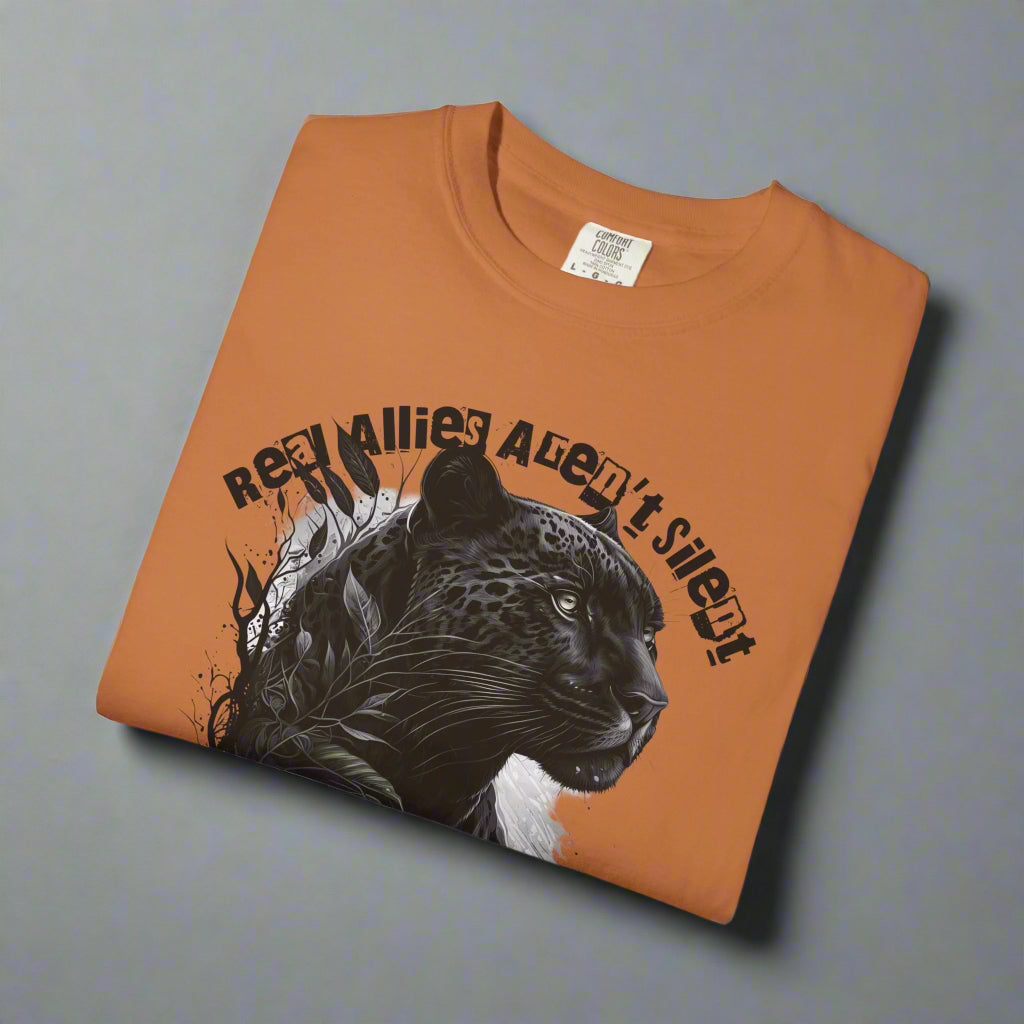 Powerful Panther Anti Racism Ally T-Shirt