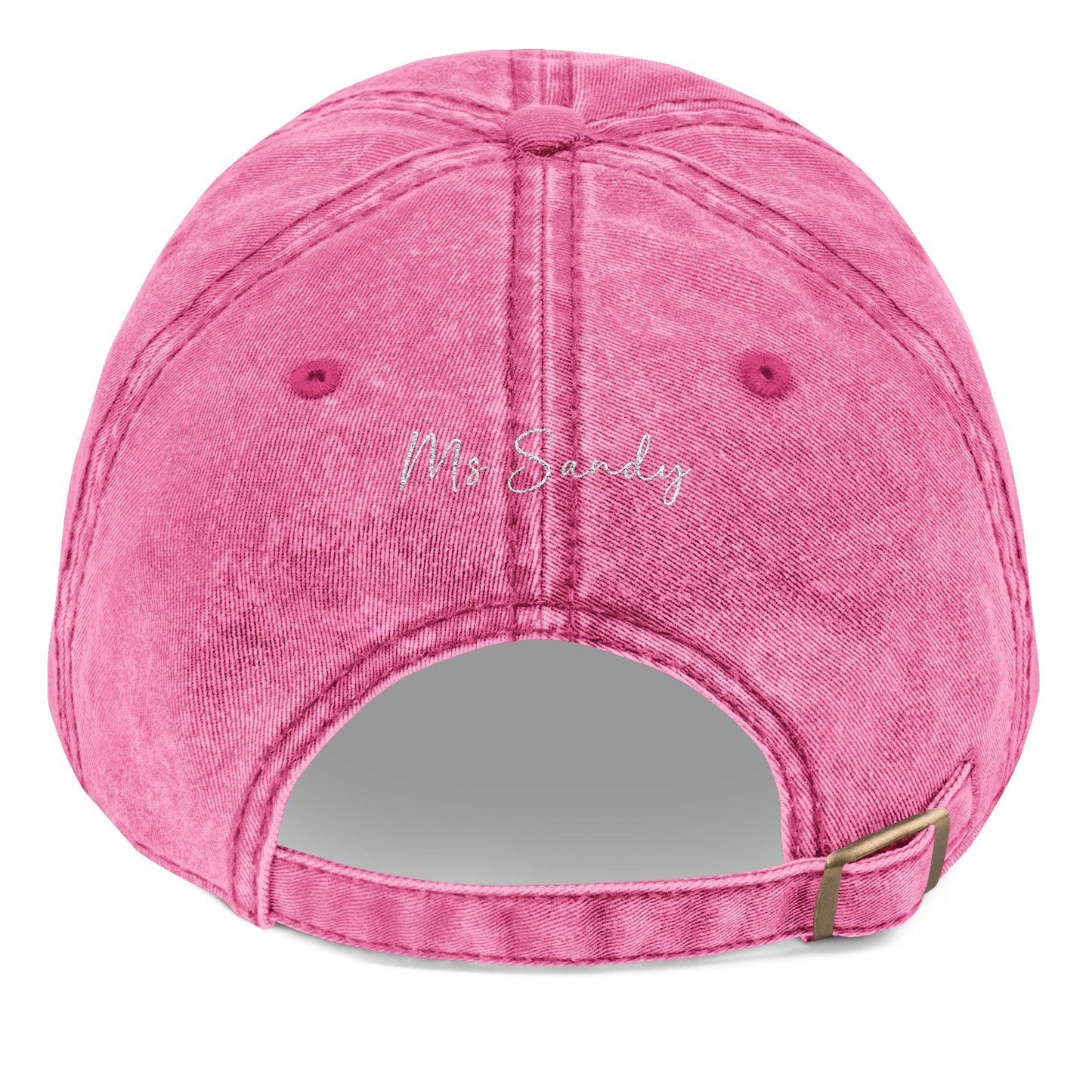 Personalized Teacher Embroidered Baseball Cap
