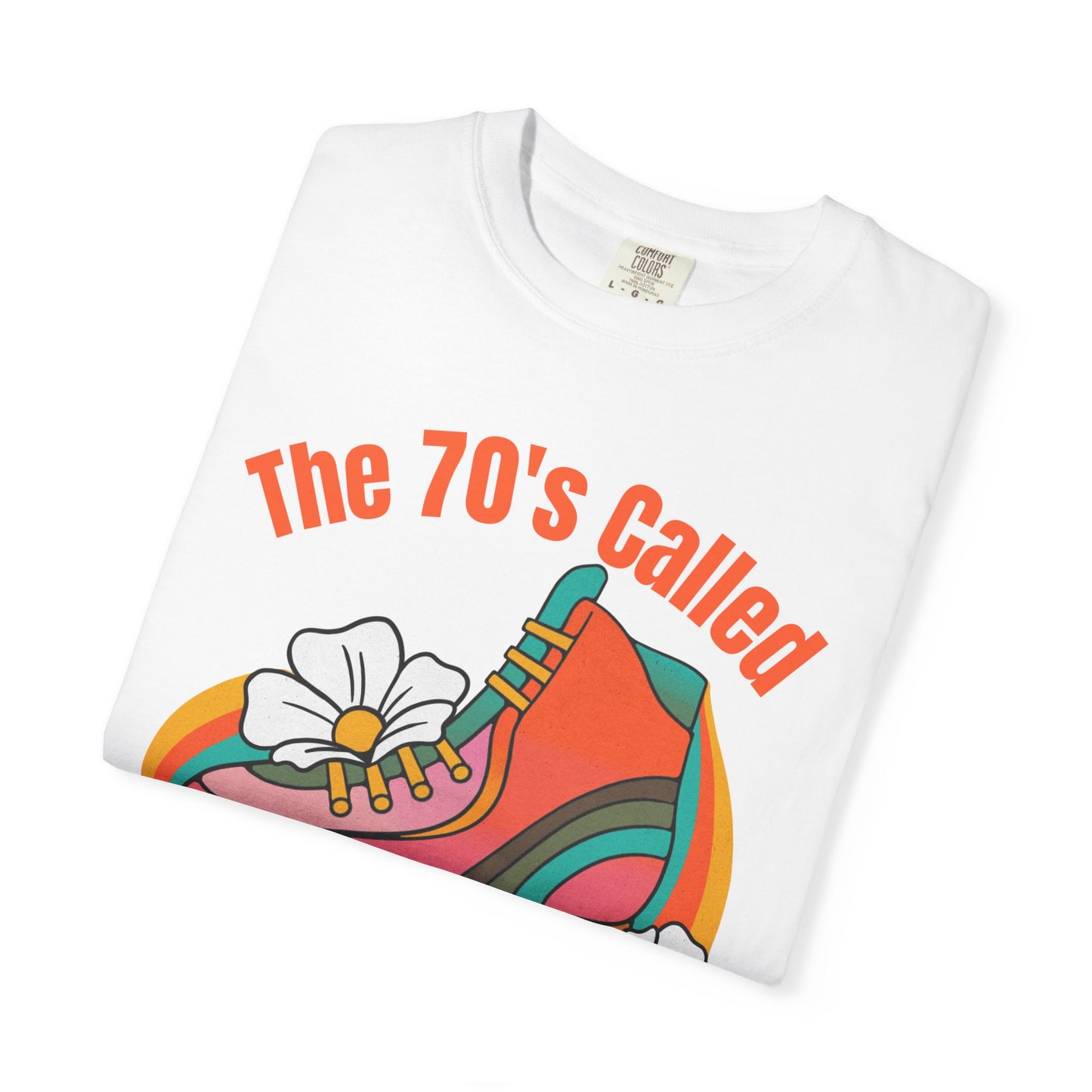 The 70's Called Retro Feminist Roller Skate Vintage Style T-Shirt