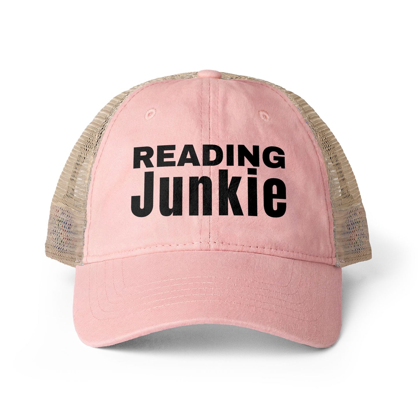 Book Lover Women's Embroidered Washed Mesh-Back Cap, Perfect Librarian, English Teacher, Book Store Staff Group Gift