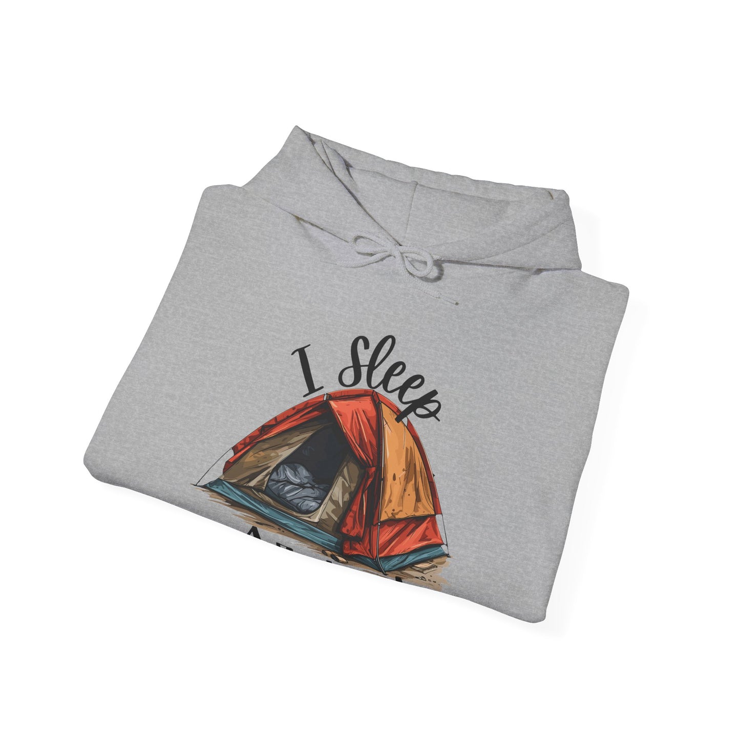 I Sleep Around Hooded Sweatshirt