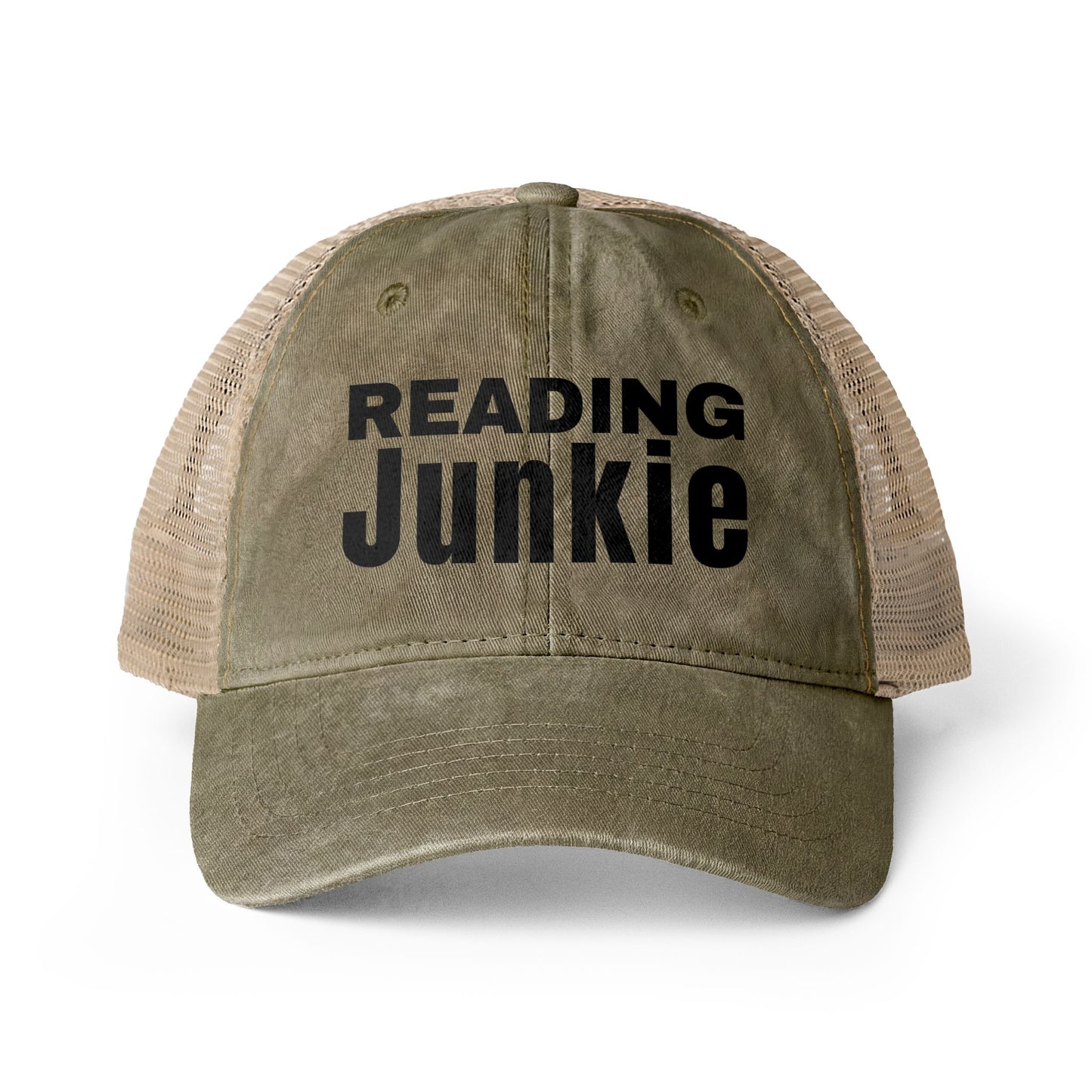 Book Lover Women's Embroidered Washed Mesh-Back Cap, Perfect Librarian, English Teacher, Book Store Staff Group Gift