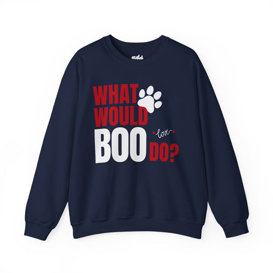 "What Would Boo Do?" Dog Lover Sweatshirt