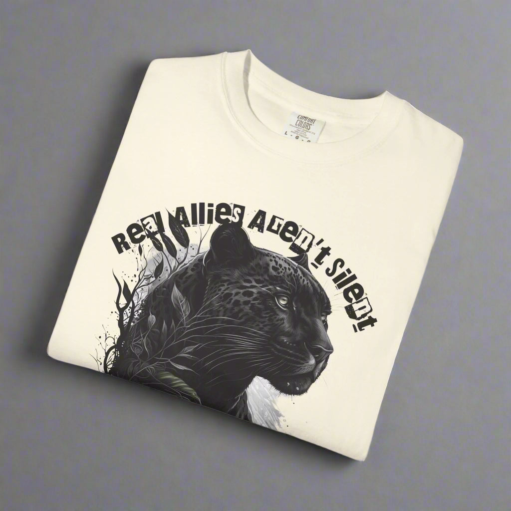Powerful Panther Anti Racism Ally T-Shirt
