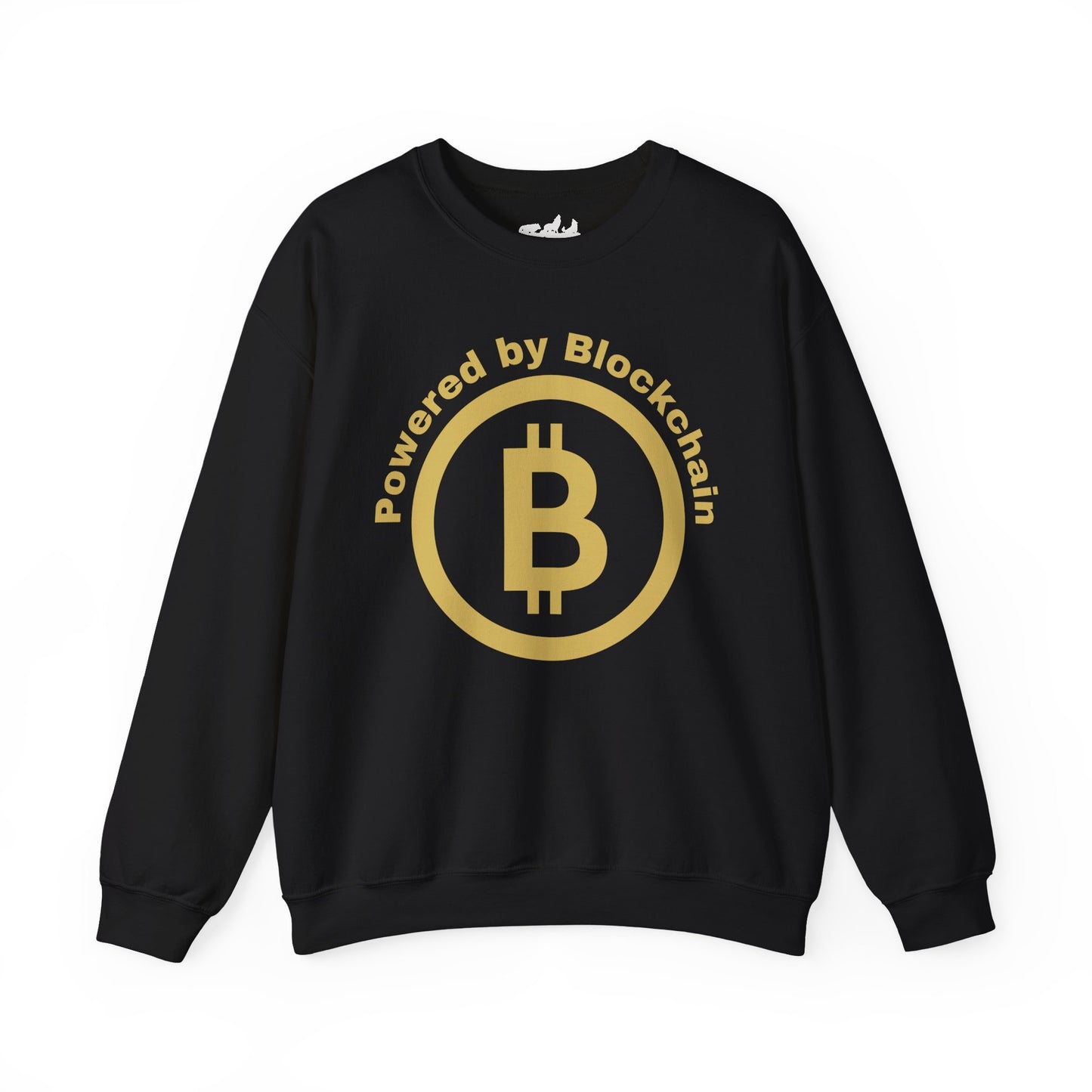 Powered by Blockchain Unisex Crypto Sweatshirt