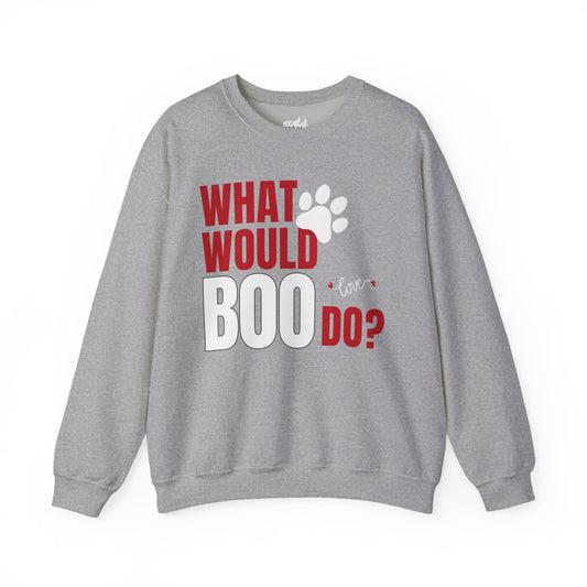 "What Would Boo Do?" Dog Lover Sweatshirt