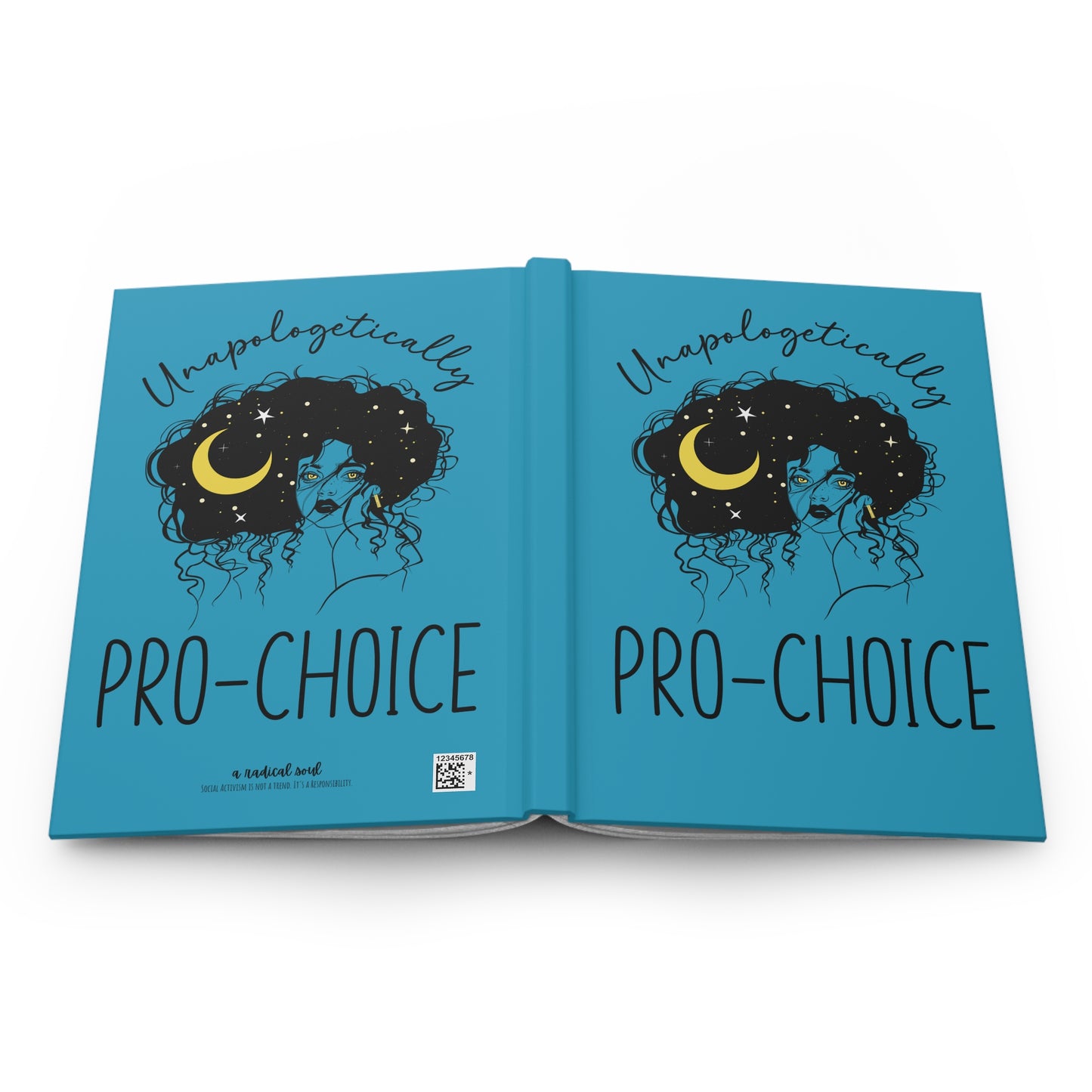 Unapologetically Pro-Choice Hardcover Journal