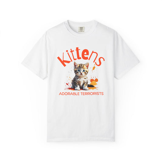 Kittens Adorable Terrorists Comfort Colors Tee