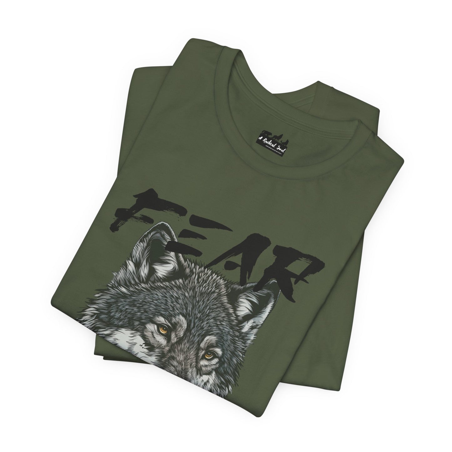 Fear Makes the Wolf Bigger Than It Is Unisex Inspirational Tee