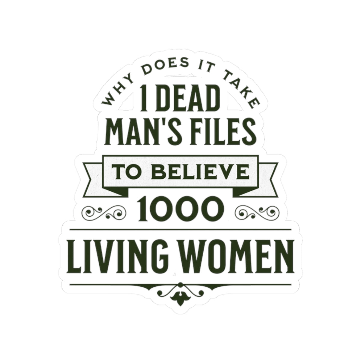 Believe Women Kiss-Cut Sticker Gift, Feminist Quote Decal, Anti Trump, SA Awareness Womens Rights Activist, Notebook Tumbler Political Favor