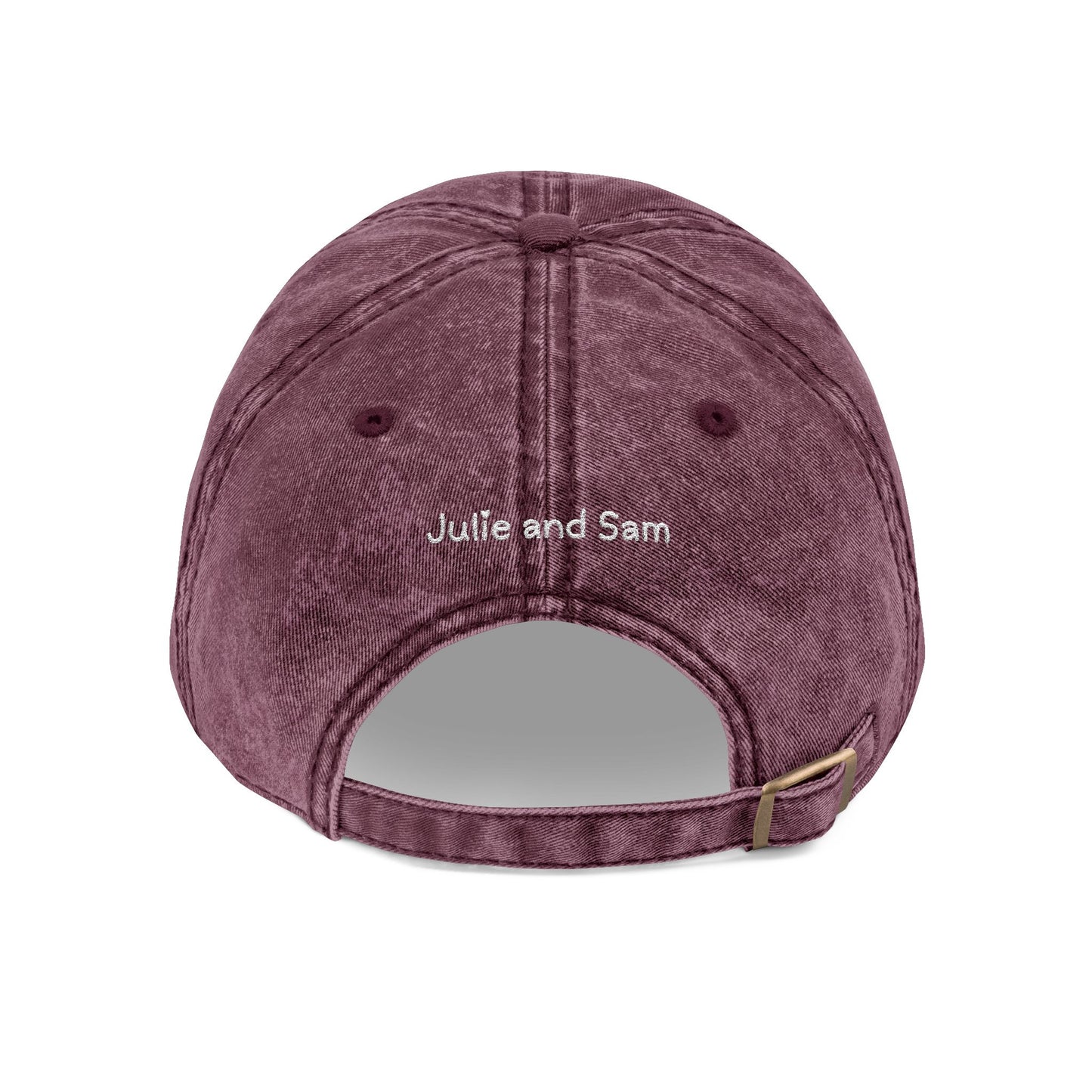 In My Wifey Era Personalized Bride Vintage Embroidered Cap