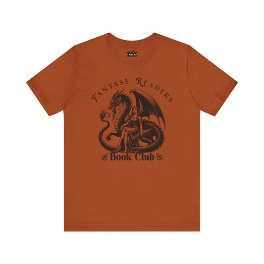 "Fantasy Readers Book Club" — Dragon Rider Graphic Tee
