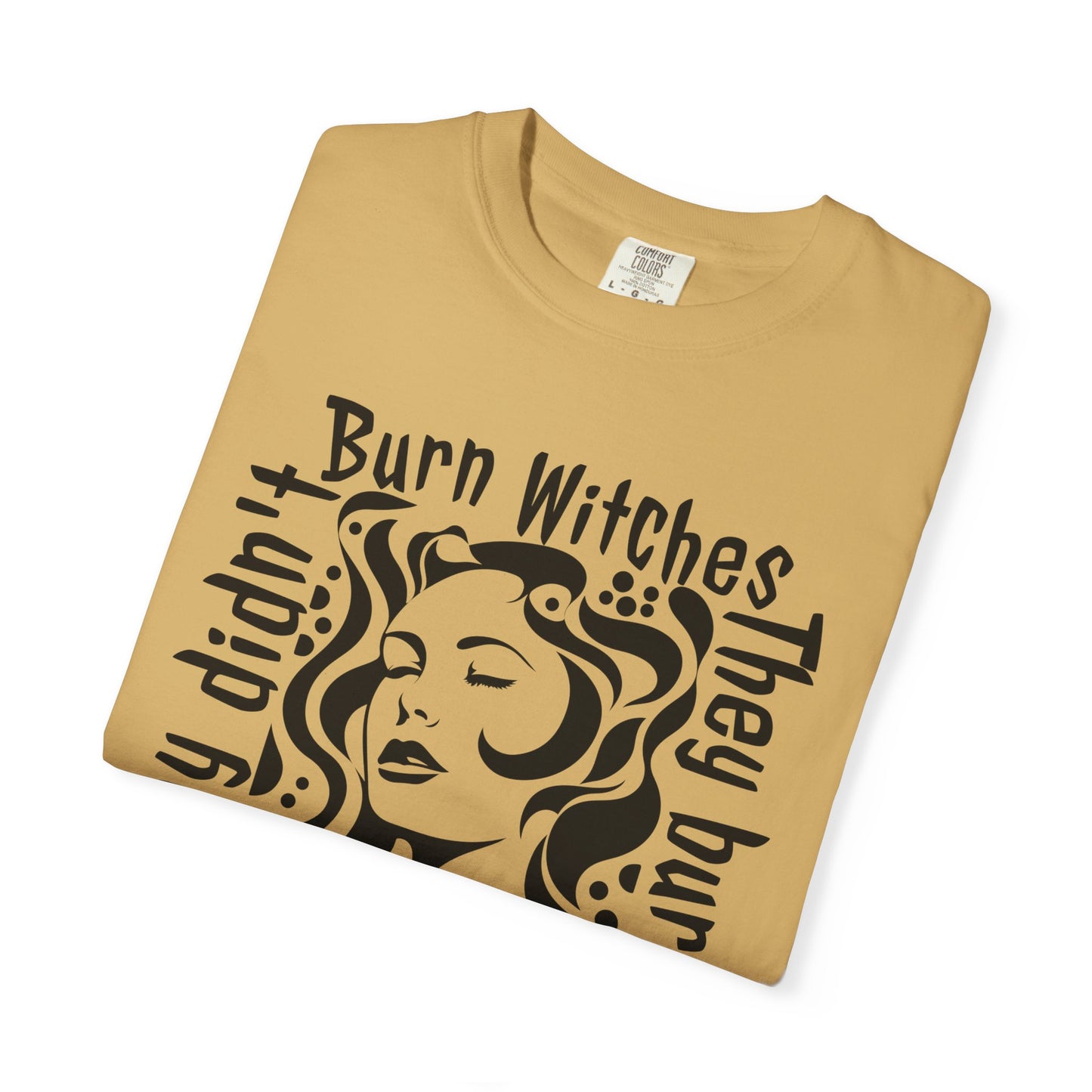They Didn't Burn Witches Feminist T-Shirt