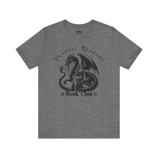 "Fantasy Readers Book Club" — Dragon Rider Graphic Tee
