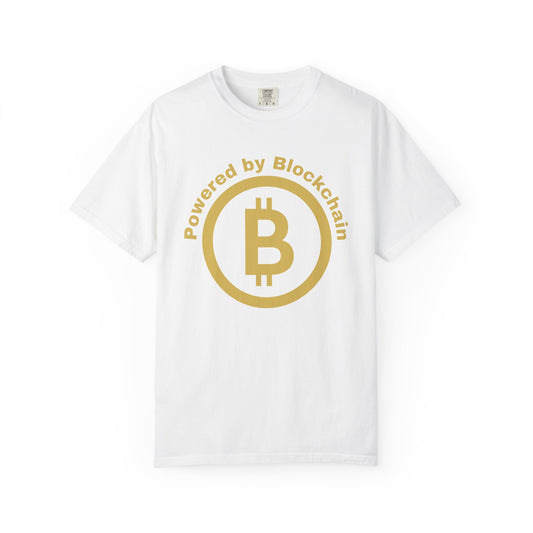 Powered by Blockchain Comfort Colors Tee