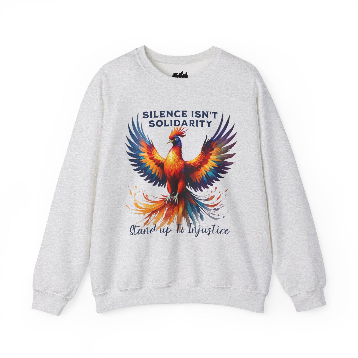 Phoenix Themed Social Justice Activist Empowerment Crewneck Sweatshirt