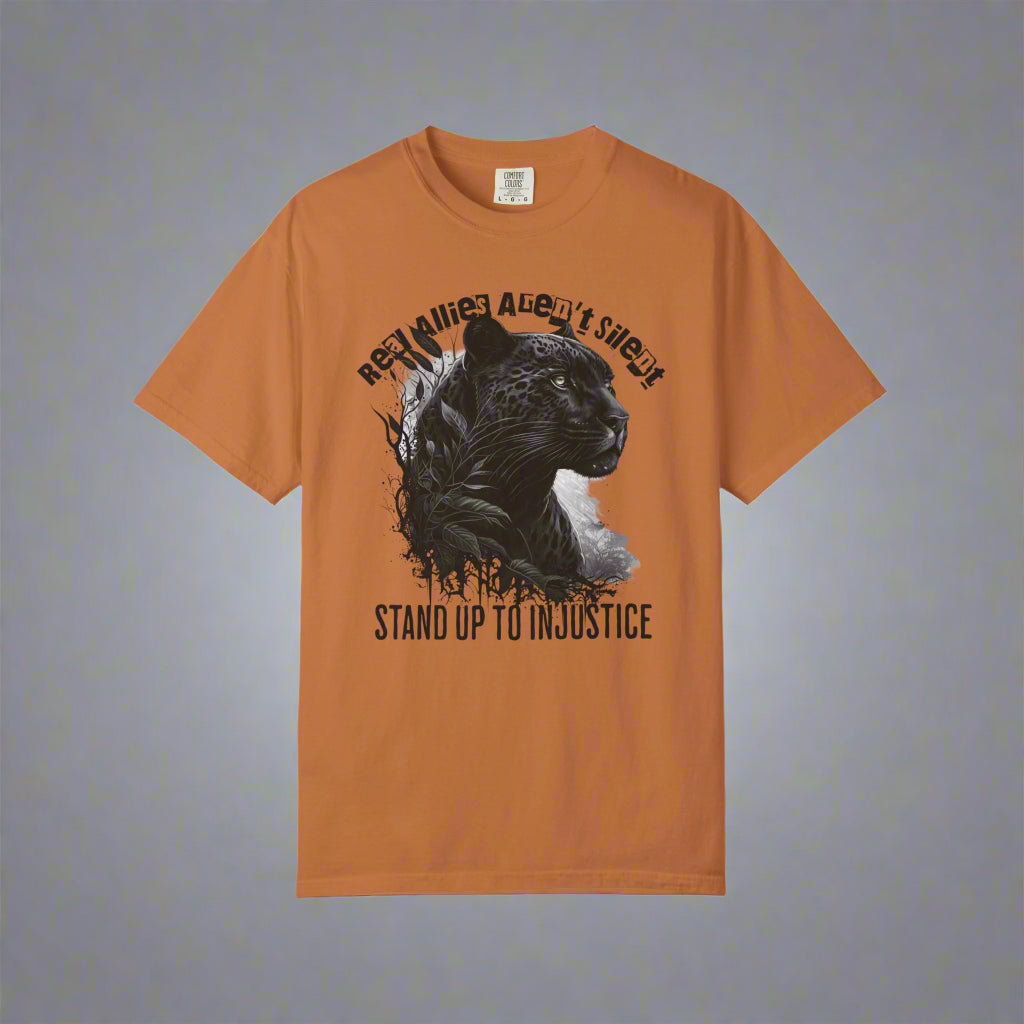 Powerful Panther Anti Racism Ally T-Shirt