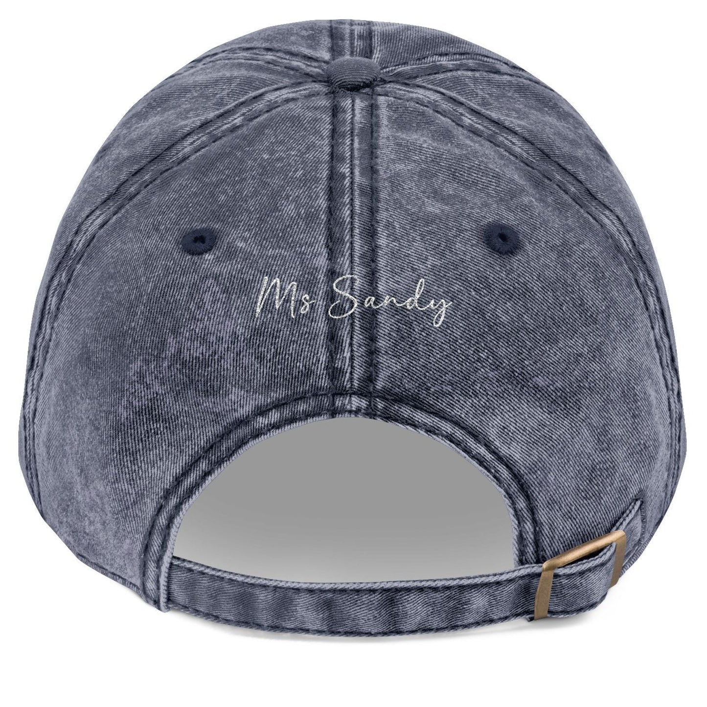 I'm a Teacher, What's Your Superpower Personalized Embroidered Vintage Cap
